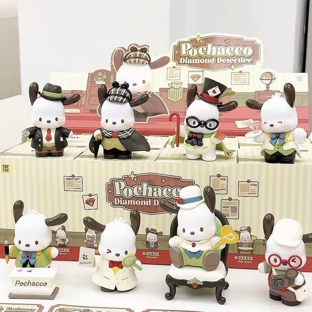 Authentic] Toptoy Pochacco Diamond Detective Series Blind Box