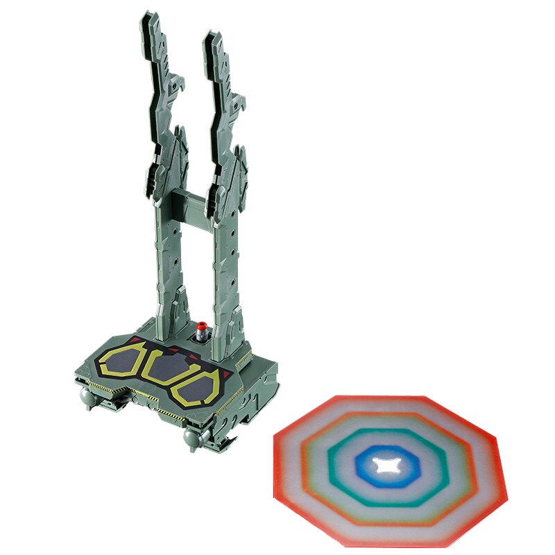 Куклы и фигурки 万代 rg 4号机 新世界福音战士 eva专用拘束兼移动式射出台套装