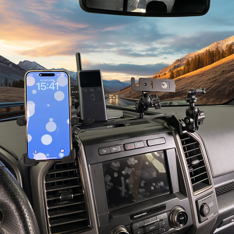 15-20 Year Ford Second-Generation Raptor F150 Central Control Integrated Bracket Mobile Phone Holder Off-Road Vehicle Modification Parts