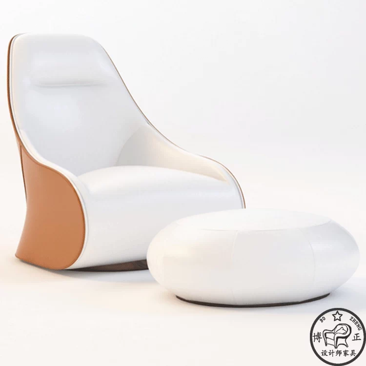 Thiết kế ghế bành Derby Ghế sofa cá tính sáng tạo nghệ thuật Bắc Âu thời trang hình ghế phòng chờ