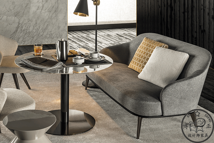 LESLIE Sillón tapizado thiết kế sofa hình sáng tạo sofa nội thất nghệ thuật Bắc Âu ghế nằm