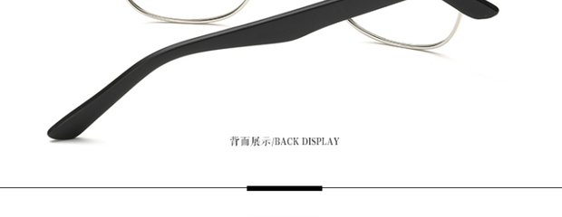Kính retro gọng kính phiên bản tiếng Hàn của gương phẳng nữ nửa khung kính nam khung mắt siêu nhẹ mặt kính tròn thủy tinh - Kính khung lyys store