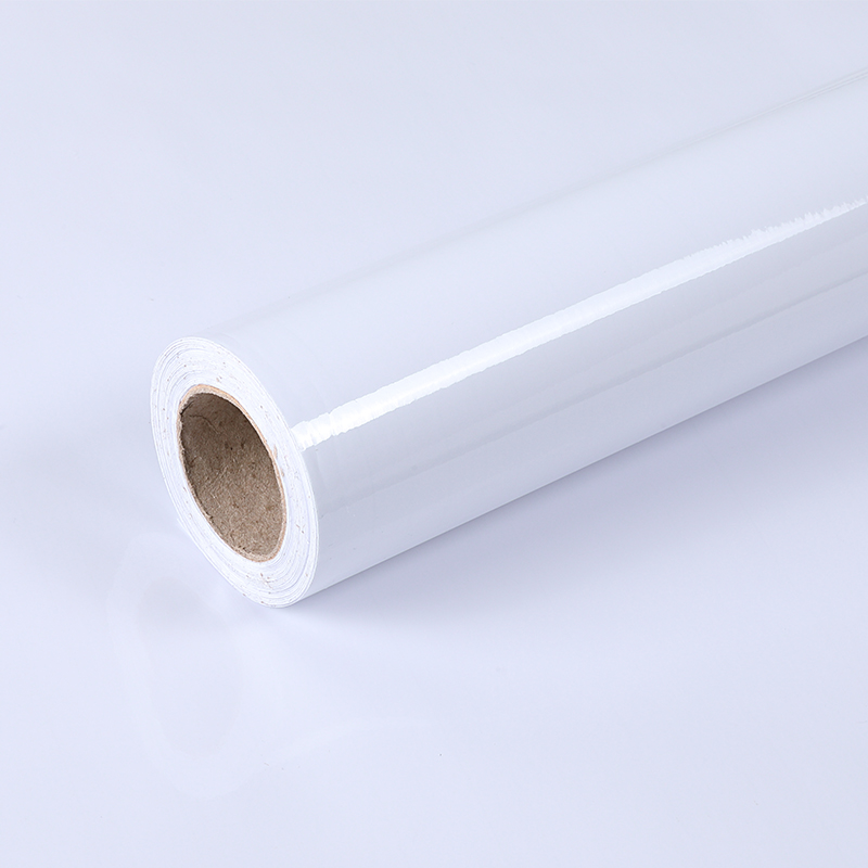 PVC wallpaper Self-adhesive waterproof moisture-proof Varnish Kitchen Wall Sticker Pure White white sticker wallpaper furniture Decorative Cling Film