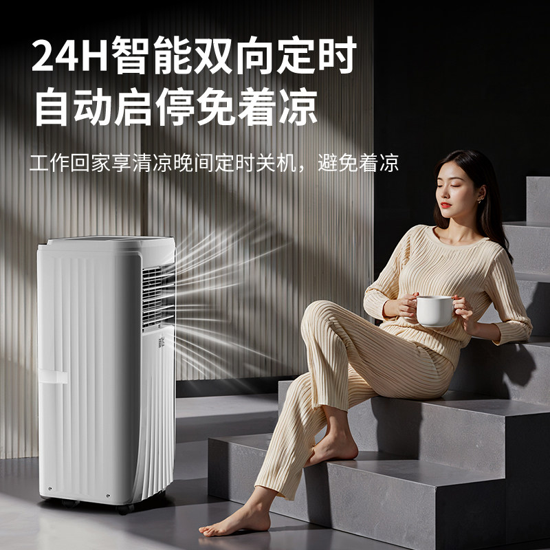 Xinfei Portable Air Conditioner Without External Unit, Single Cooling and Heating All-In-One Machine, Portable, Installation-Free, Small Air Conditioner Without External Unit