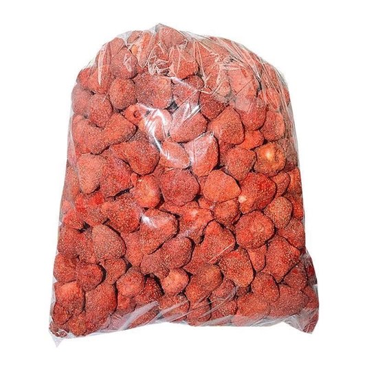 Freeze-Dried Strawberry Slices 500g Whole Strawberry Snowflake Crisp Nougat Baking Ingredients Strawberry Crisp Dried Fruit Snacks