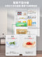 海尔冰箱以旧换新补贴255L风冷无霜变频小冰箱家用一级能效官方