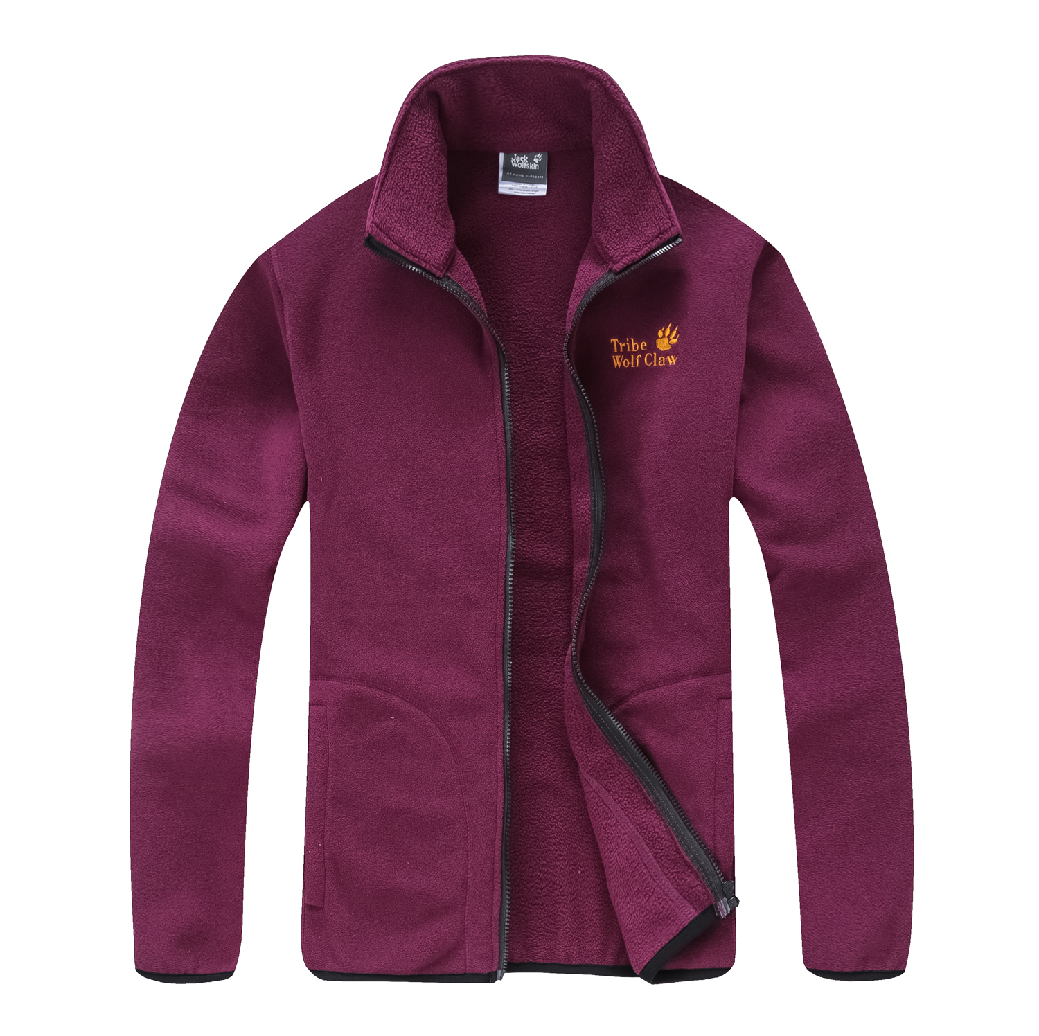 New autumn and winter outdoor warm fleece jacket cardigan jacket men's thickened velvet jacket liner