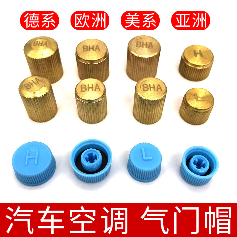 Suitable for Baojun Lechi 610560 Mercedes Viting car air conditioning valve core dust cap high and low pressure breath mouth cover