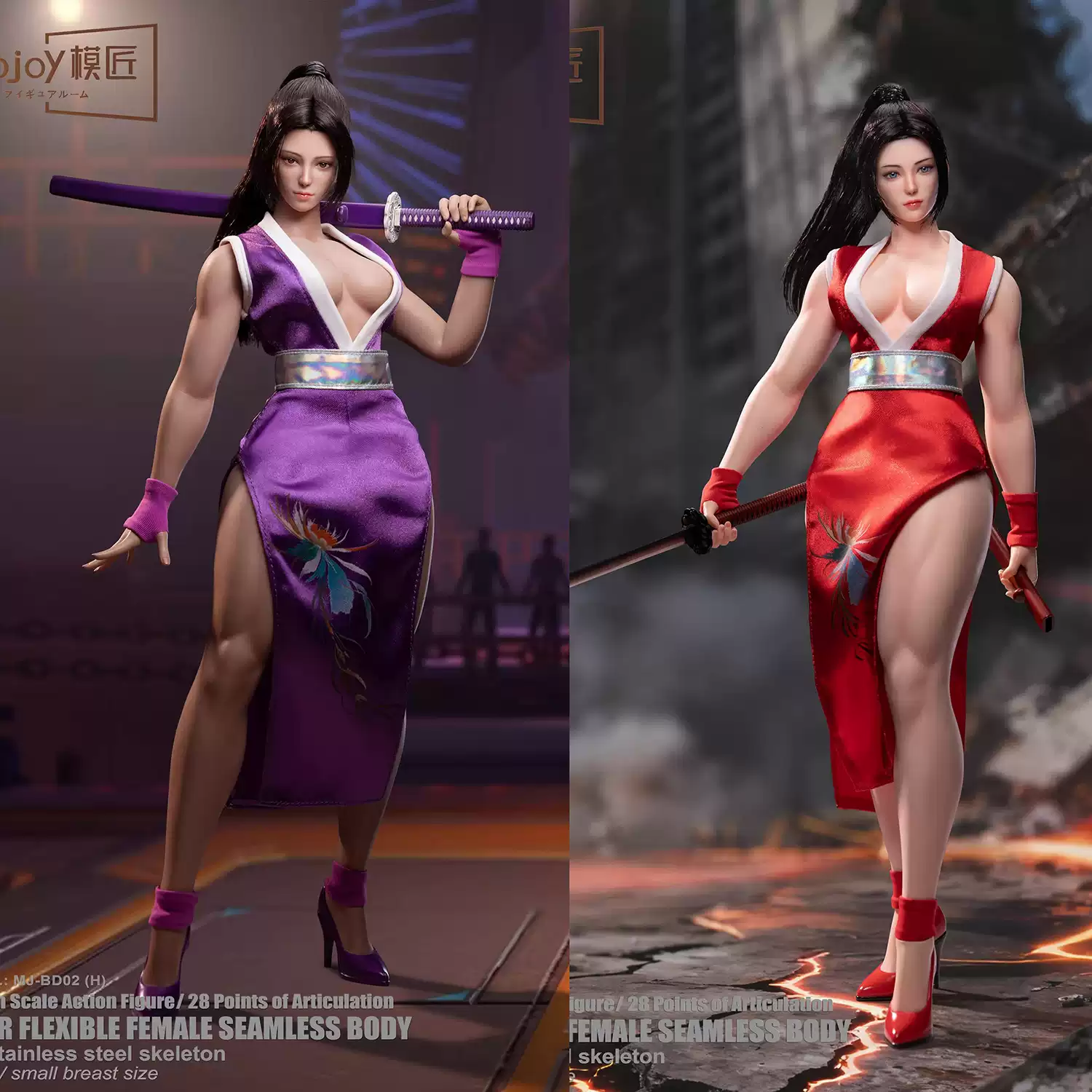 現貨NINJA CAT 忍者貓N001 1/6 女格鬥家舞不知火舞-淘寶Taobao | 天貓Tmall