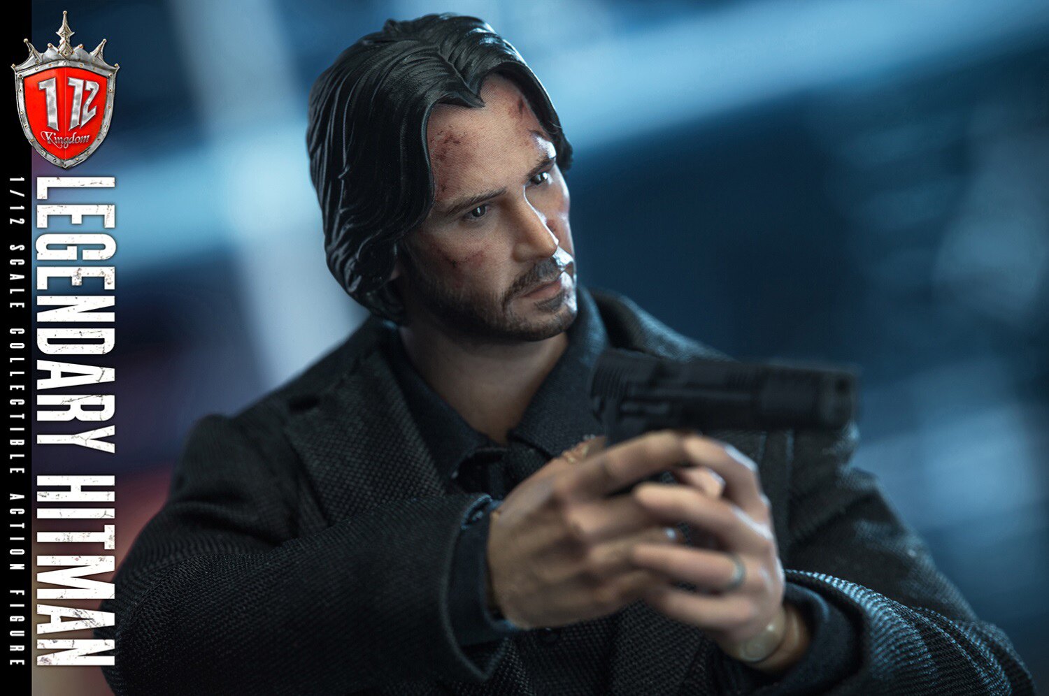 KD-9001: Kingdom Legendary Hitman John Wick Keanu Reeves 1/12
