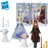 Hasbro Frozen 2 Hair Salon doll series Aisha Anna girl dress up house wine toy E6950