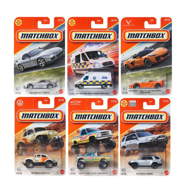 Matchbox Car New Model 26F Car Model Mainland Mazda Mclaren F1 Alloy Car Model 30782