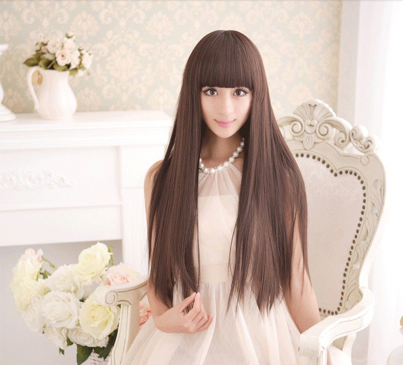 Perruque Long cheveux raides - Ref 2609919 Image 8