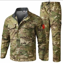 Walker Fearon spring and autumn new camouflage outdoor camouflage suit suit mens and womens tactical uniform field instructor uniform overalls