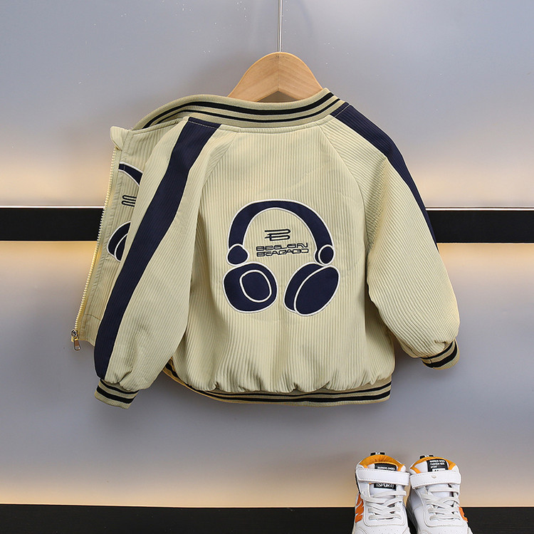 Boys' Motorcycle Jacket, Spring and Autumn 2026 New Style, Trendy Baby Spring Top, Children's Autumn Baseball Jacket