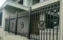 Wrought iron fence Villa garden fence Shanghai Wrought iron fence Wrought iron fence Hot galvanized fence Garden fence