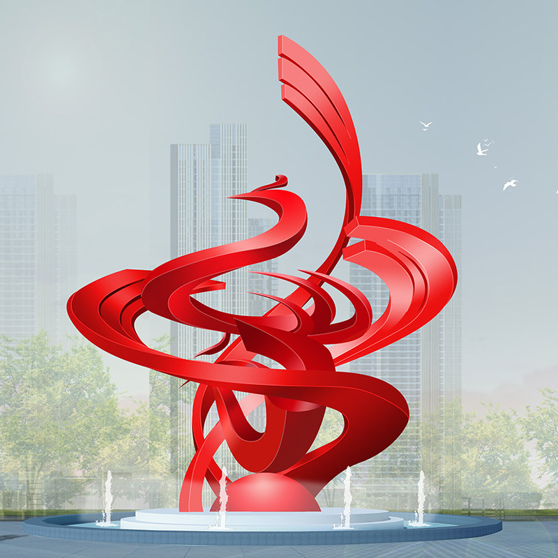 Stainless Steel Mirror Sculpture Abstract Fish Pendulum for sale Outdoor Garden Pool Waterscape Metal Pendulum pieces Handicraft-Taobao