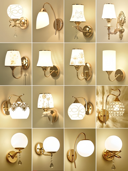 Led Bedroom New Creative Wall Lamp for Balcony Room