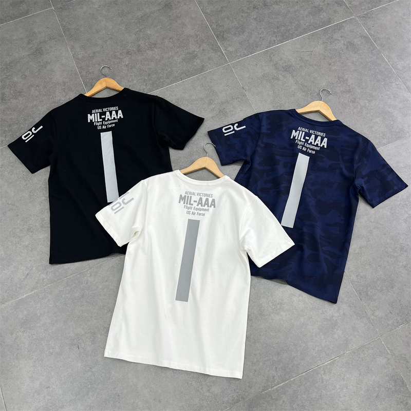 First-Class Pure Original Japanese Line American Air Force All-Cotton Fabric Printed Fashion Casual Short-Sleeve T-Shirt for Men First-Class Pure Original Japanese Line American Air Force All-Cotton Fabric Printed Fashion Casual Short-Sleeve T-Shirt for Men
