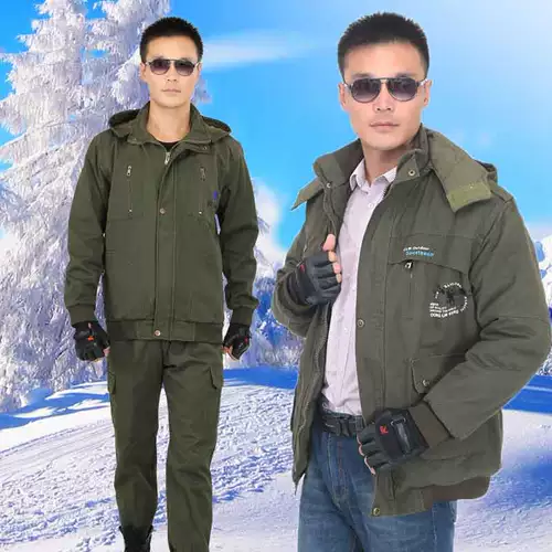 Зимний утепленный комбинезон, защищающая от холода куртка, защита от ожогов