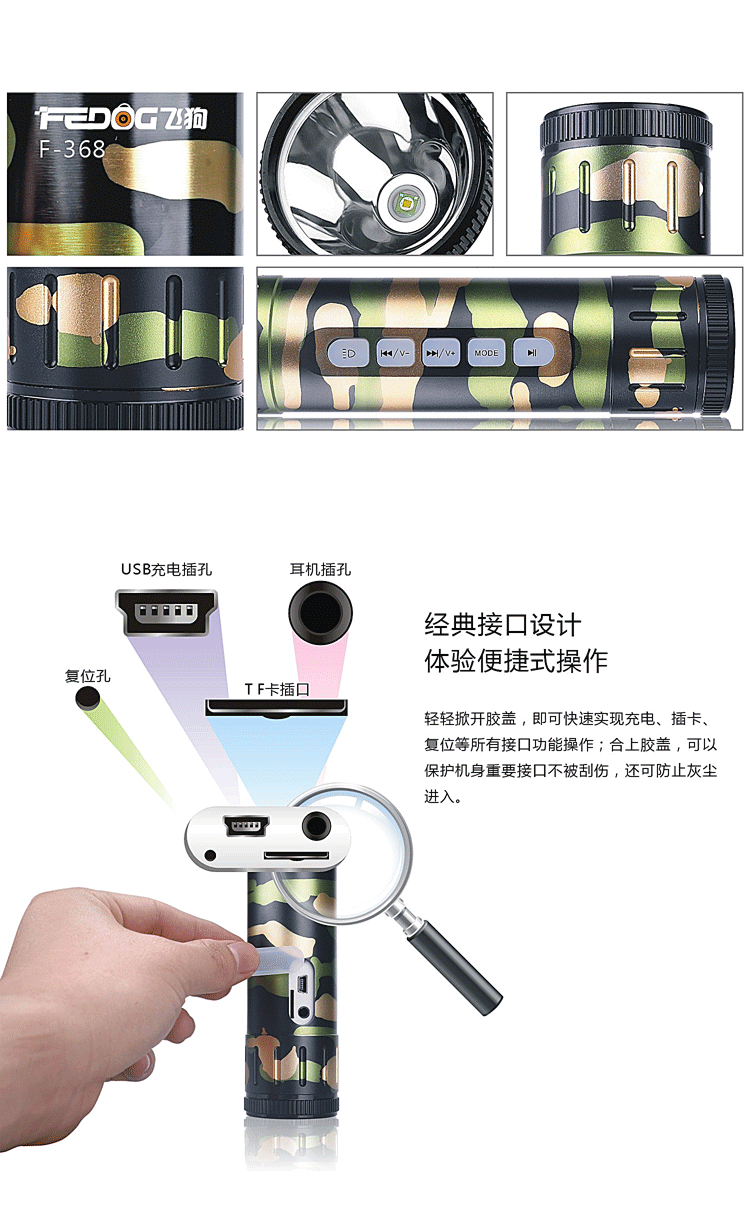 Haut-parleurs pour vélos FEDOG - Ref 2274569 Image 15