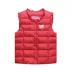 Trẻ em gái mùa đông mặc áo vest cotton 2 mặc 3 trẻ em 4 áo 5 phiên bản Hàn Quốc 6 công chúa 7 tuổi mùa thu và mẫu mùa đông mỏng áo gile lót lông cho bé Áo ghi lê