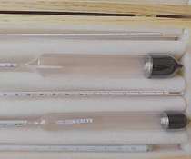 Precision alcohol meter four sets 0-25-50-75-100 accuracy 0 2 Alcohol meter Alcohol hydrometer Concentration meter