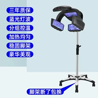 Вертикальный черный диск, синяя световая волна, роскошные пластиковые ножки