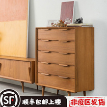 Wooner MUNA Nordic Danish Middle-Import Grapewood Five bucket cabinets Bedrooms close to wall Contained Cabinets Lockers Chest of drawers