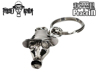 (Beijing spot) Psycho realm official website buy back mask key chain gangster gas mask