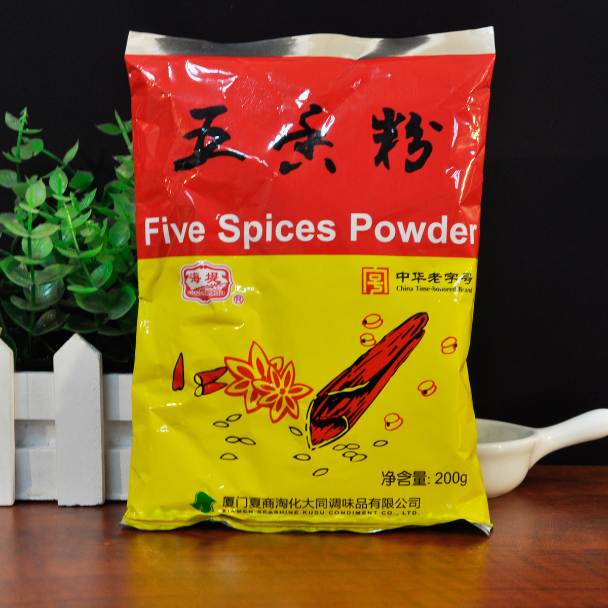 5 packs Xiamen Seawall five-spice powder 200g Time-honored brand Tangerine peel Sichuan pepper and other pure herbal braised meat seasonings