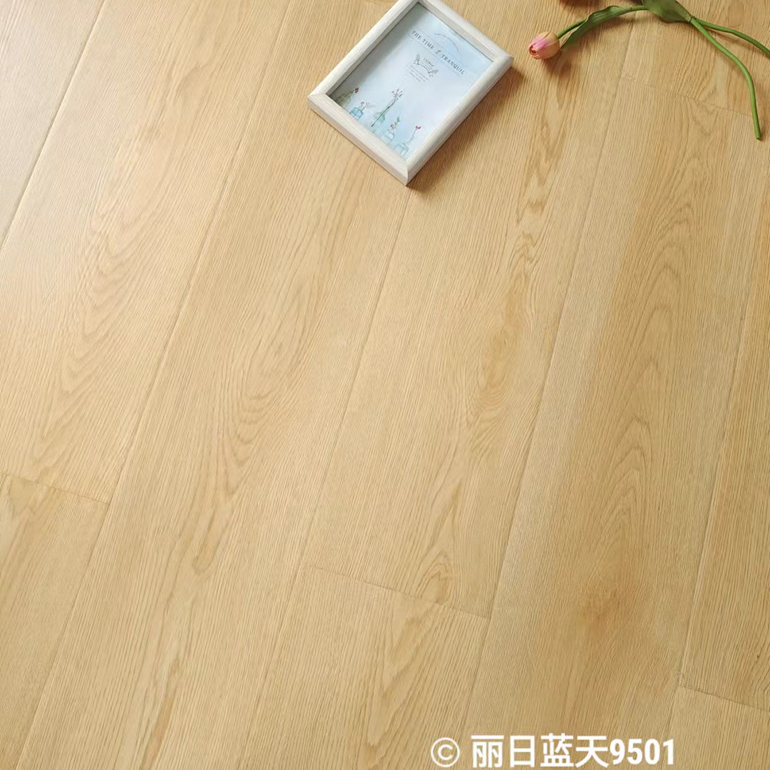 Reinforced composite wood flooring 10mm home waterproof wear-resistant light luxury project cream wind floor special price factory direct sale