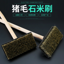 Big brush Wang Shi rice brush gray water sweep exterior wall brush paving brush cleaning brush soft pig mane brush wall brush painting