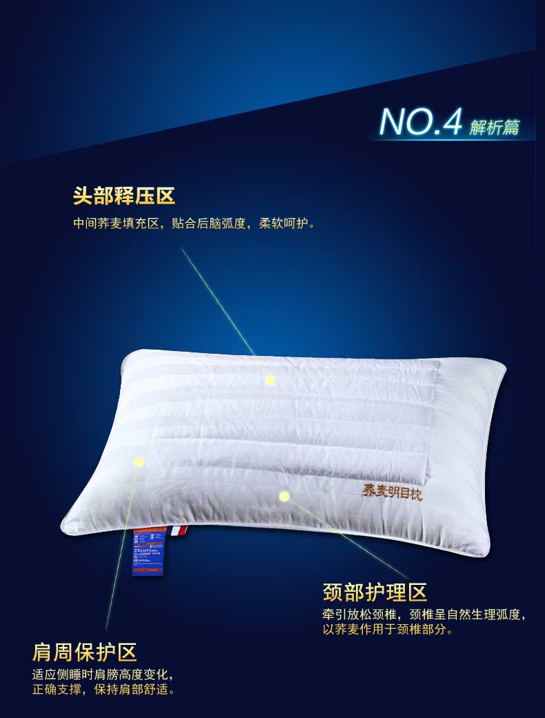 Cotton Jacquard Khách sạn Hoa nén sức khỏe Gối Vỏ kiều mạch Gối ngủ Cổ hộ gia đình Sinh viên độc thân - Gối gối tựa đầu ô tô cao su non