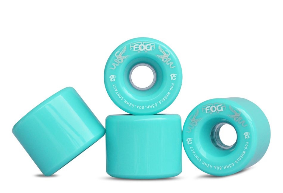 Scarab mới FOG Butto BUTO ván dài hoa phẳng DANCING bánh xe 63mm 80A 8KS cửa hàng ván trượt - Trượt băng / Trượt / Thể thao mạo hiểm giày patin heelys 4 bánh