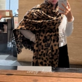 Демисезонный шарф из искусственного меха, удерживающая тепло накидка, легкий роскошный стиль