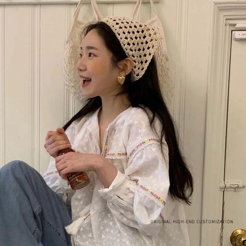 Брендовый платок, ретро трикотажный модный шарф, французский ретро стиль