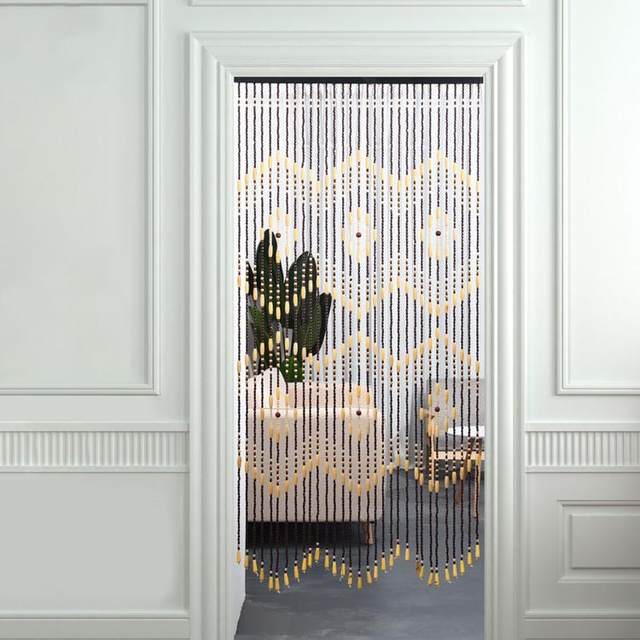 Divider Bamboo Door Screen Hanging Bamboo Bead Curtains Bamboo