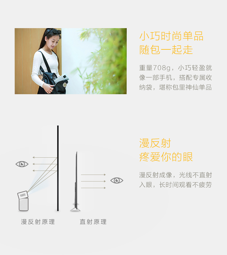 Máy chiếu siêu nhỏ thông minh BENQ / BenQ GV1 tiêu cự ngắn HD rạp hát tại nhà phòng ngủ phòng sinh viên Ký túc xá Bluetooth không dây WiFi máy chiếu điện thoại di động có thể đầu tư trực tiếp máy chiếu nhỏ - Máy chiếu máy chiếu xiaomi 4k