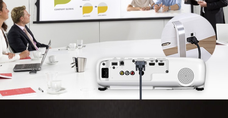 Máy chiếu Epson Epson CB-U05 tại nhà văn phòng HD dạy điện thoại di động máy chiếu wifi không dây - Máy chiếu