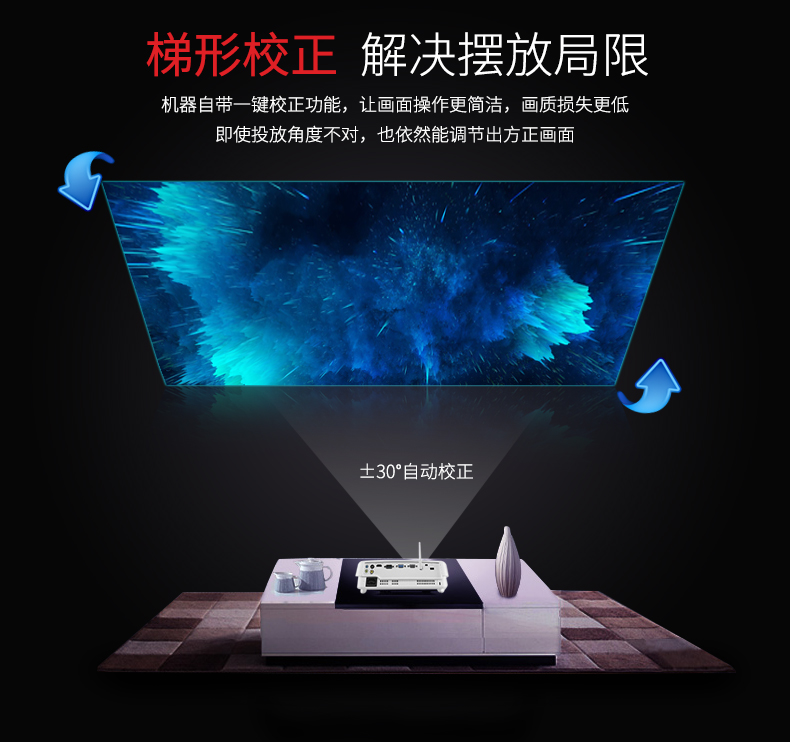 Máy chiếu Benq BenQ an7100 văn phòng kinh doanh tại nhà 3D HD thông minh không có màn hình TV không dây WiFi rạp hát tại nhà máy chiếu nhỏ 2018 mới