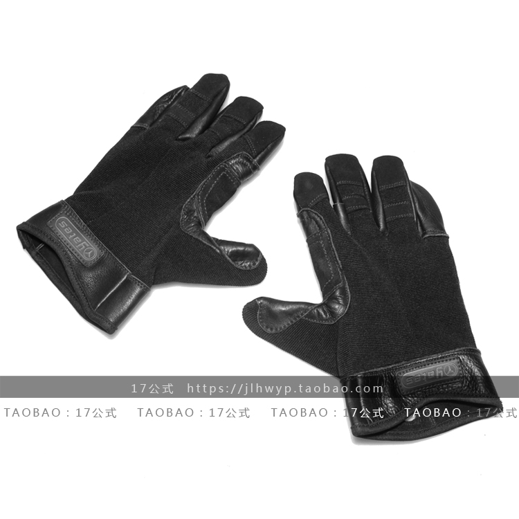 17 công thức Hoa Kỳ Yates rappelling xuống dốc chống mòn găng tay cứu hộ nhiệt độ cao - Găng tay găng tay len bảo hộ