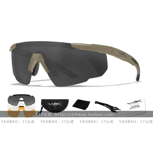 American Wiley x Willie Sabre Tactical Glasses Goggles 3 штуки 308 военных мини -солнцезащитных очков