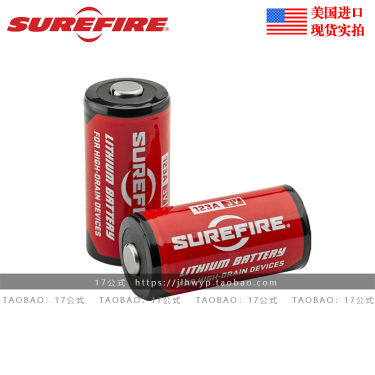 17 Formula American Native God Fire Surefire Battery CR123A 3V 3 V Lithium Battery Non Charged