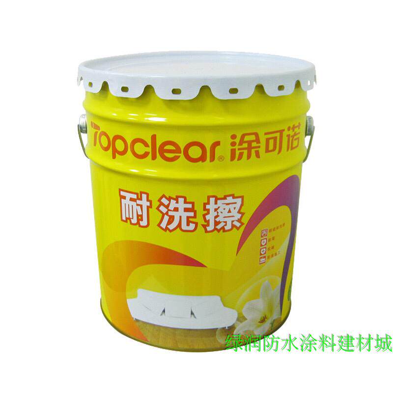 Coating Nori Resistant Washable Wall Paint White Interior Wall Emulsion Paint Environment Protection Mildew Indoor Wall Paint Paint 20kg