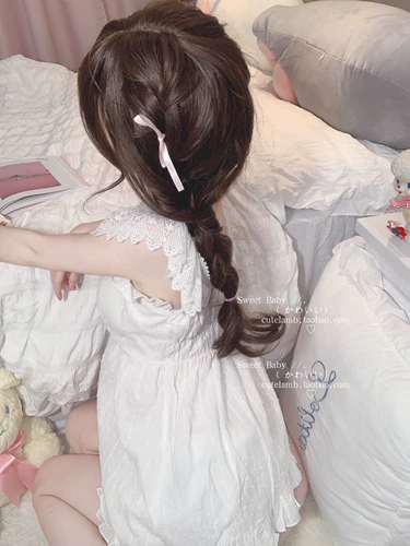 Японская сексуальная милая ретро хлопковая пижама, эффект подтяжки