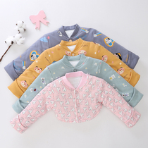 Spring summer pure cotton baby Children sleeping warm and shoulder baby children thickened Anti-freeze shawl Cammy shoulder clothes autumn and winter