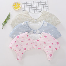 Spring Summer Pure Cotton Maternal Laces Moonlight Shoulder Care Shoulder Warm Sleeping Lady Middle Aged Care Shoulder neck and shoulder camper