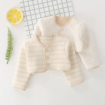 Full cotton Children toddler baby baby sleeps warm and shoulder clothing antifreeze shawl shoulder half body clothes all cotton spring summer