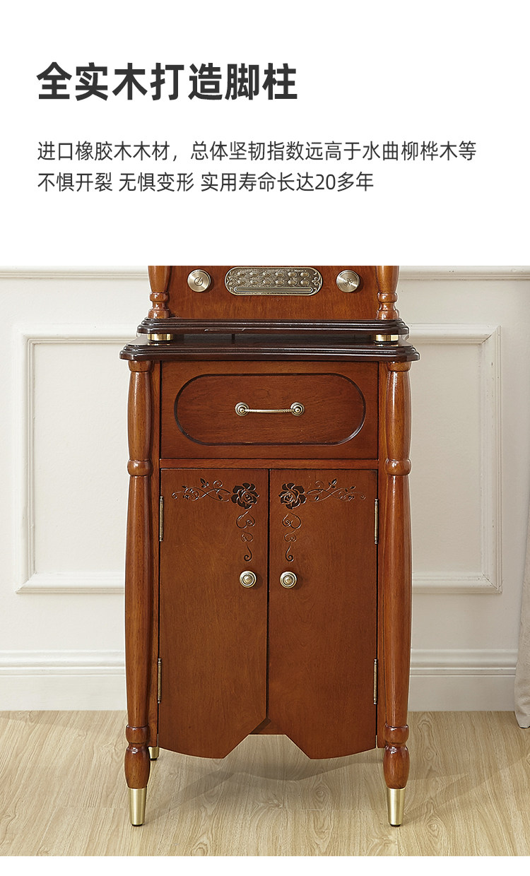 Виниловый проигрыватель 留声机台美式复古客厅欧式轻奢黑胶唱片机蓝牙老式仿古实木唱机促 OTHER